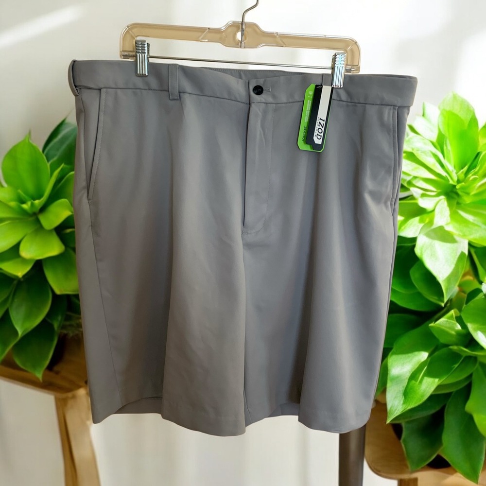 IZOD Golf Shorts ComfortFlex Waistband UPF 50 Sun Control‎ Basix 40 nwt - Picture 3 of 8